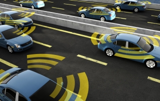 Autonomous cars connecting to traffic lights is similar to local management of network infrastructure.